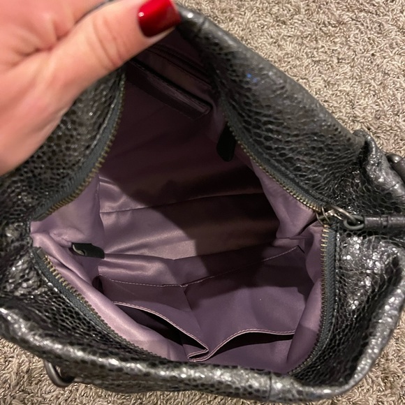 Vintage Coach metallic bag - Picture 4 of 6